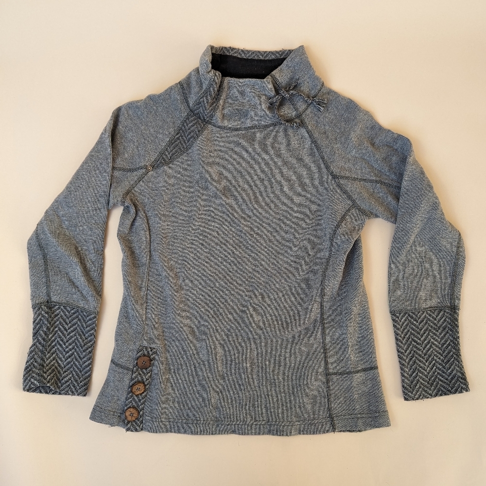 prAna Women's Lucia Sweater in soft grey